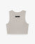 WMNS Essentials Sport Tank Silver Cloud