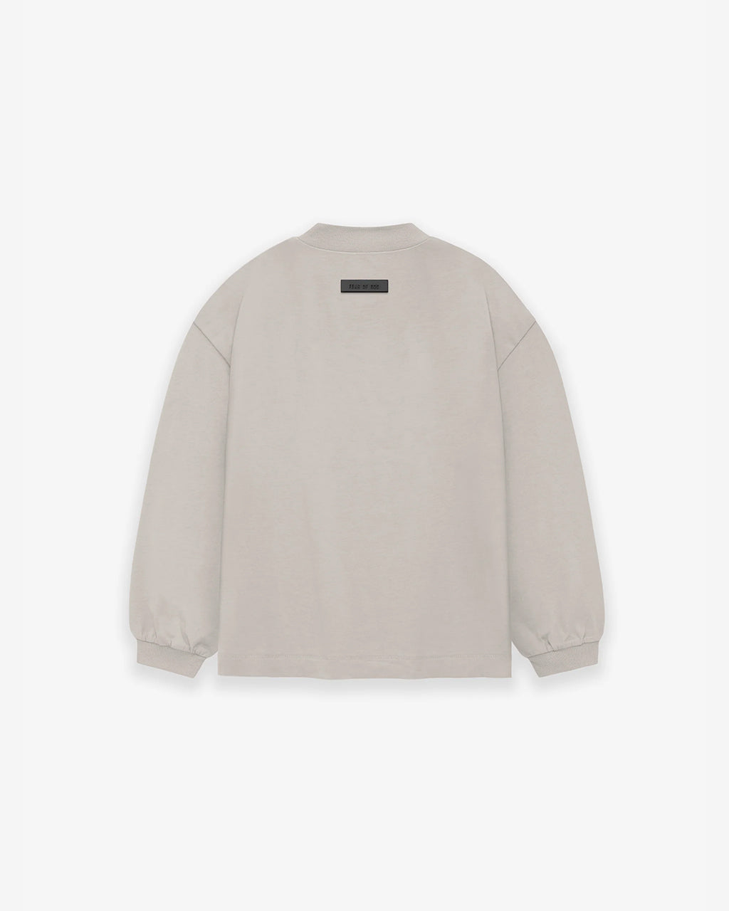 Kids Essentials L/S Tee Silver Cloud