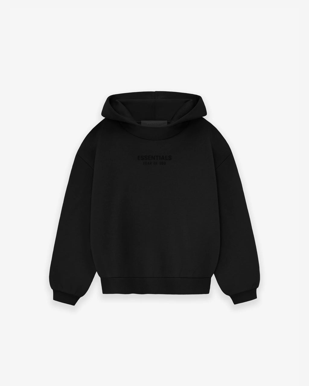 Kids Essentials Hoodie Jet Black