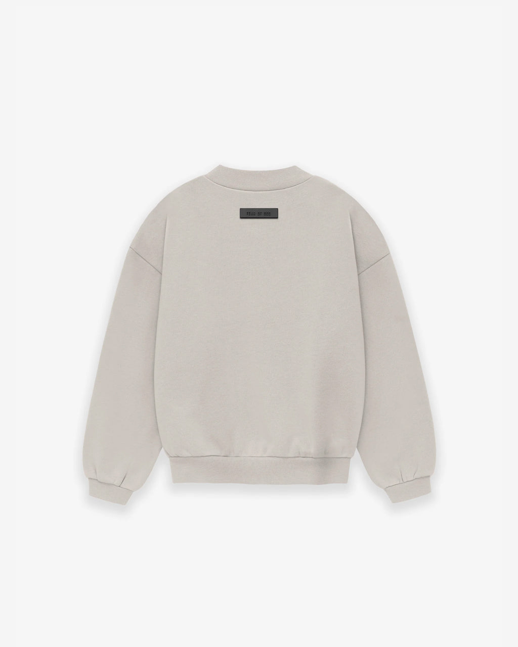 Kids Essentials Crewneck Silver Cloud