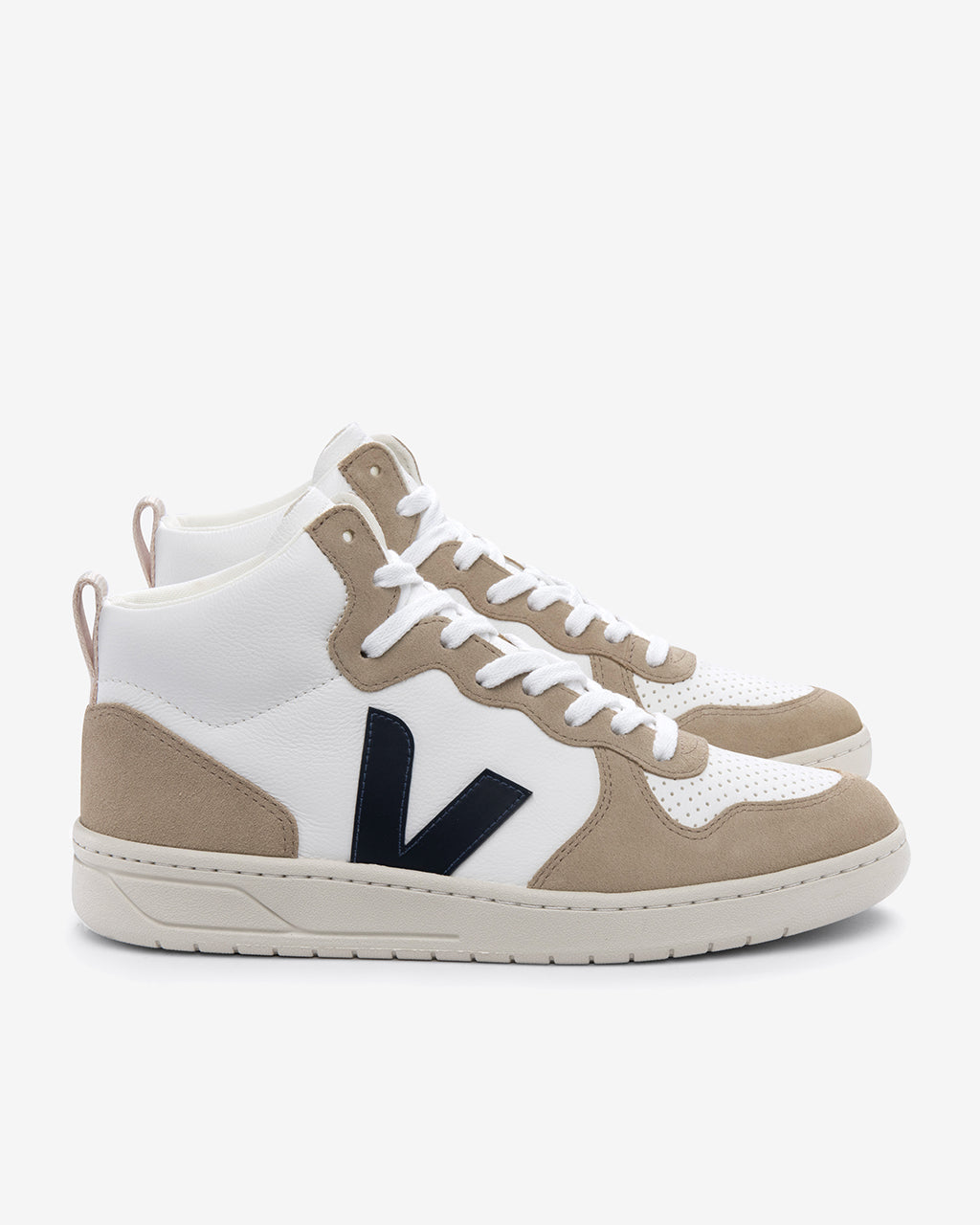 V-15 Leather Extra White Nautico Sahara